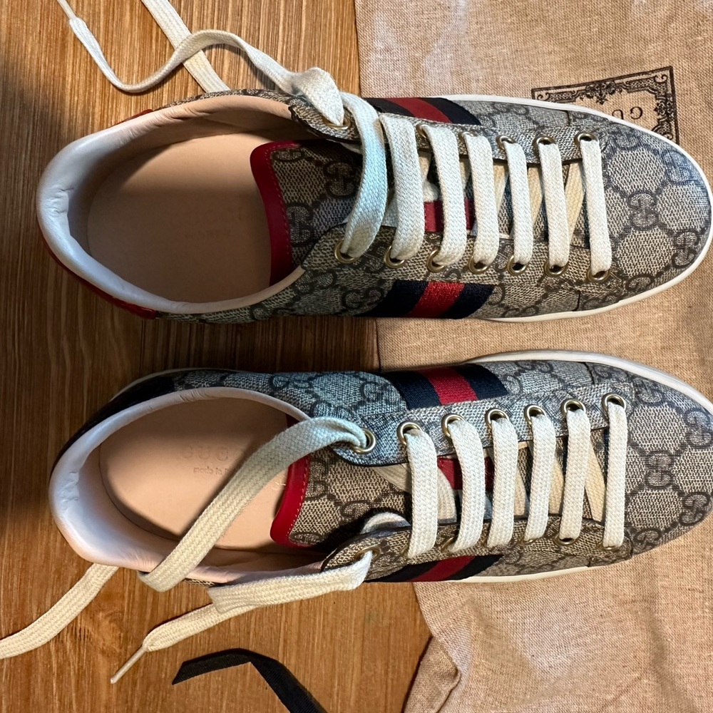 Gucci GG Canvas Ace Sneakes
